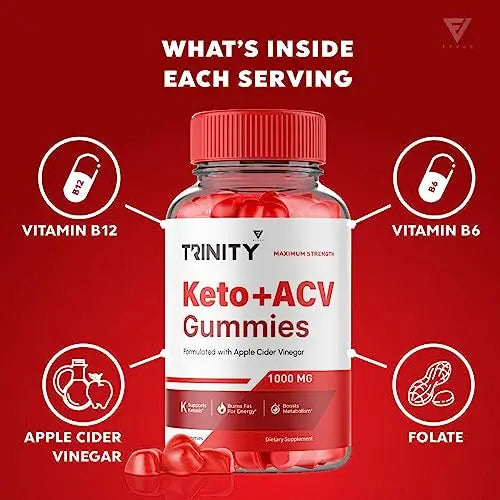 Trinity Keto, Trinity Keto ACV Gummies - Trinity Keto ACV Gummies Advanced Apple Cider Fyvus Au supplements