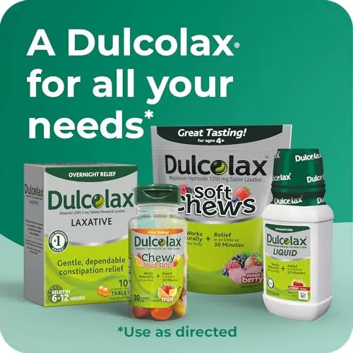 Dulcolax Stimulant Laxative Tablets (100 Count) Gentle Overnight Constipation Relief Dulcolax Au supplements