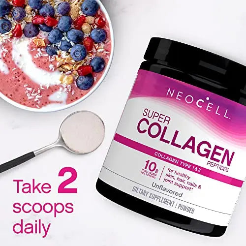 NeoCell Super Collagen Powder, 10g Collagen Peptides per Serving, Gluten Free NeoCell Au supplements