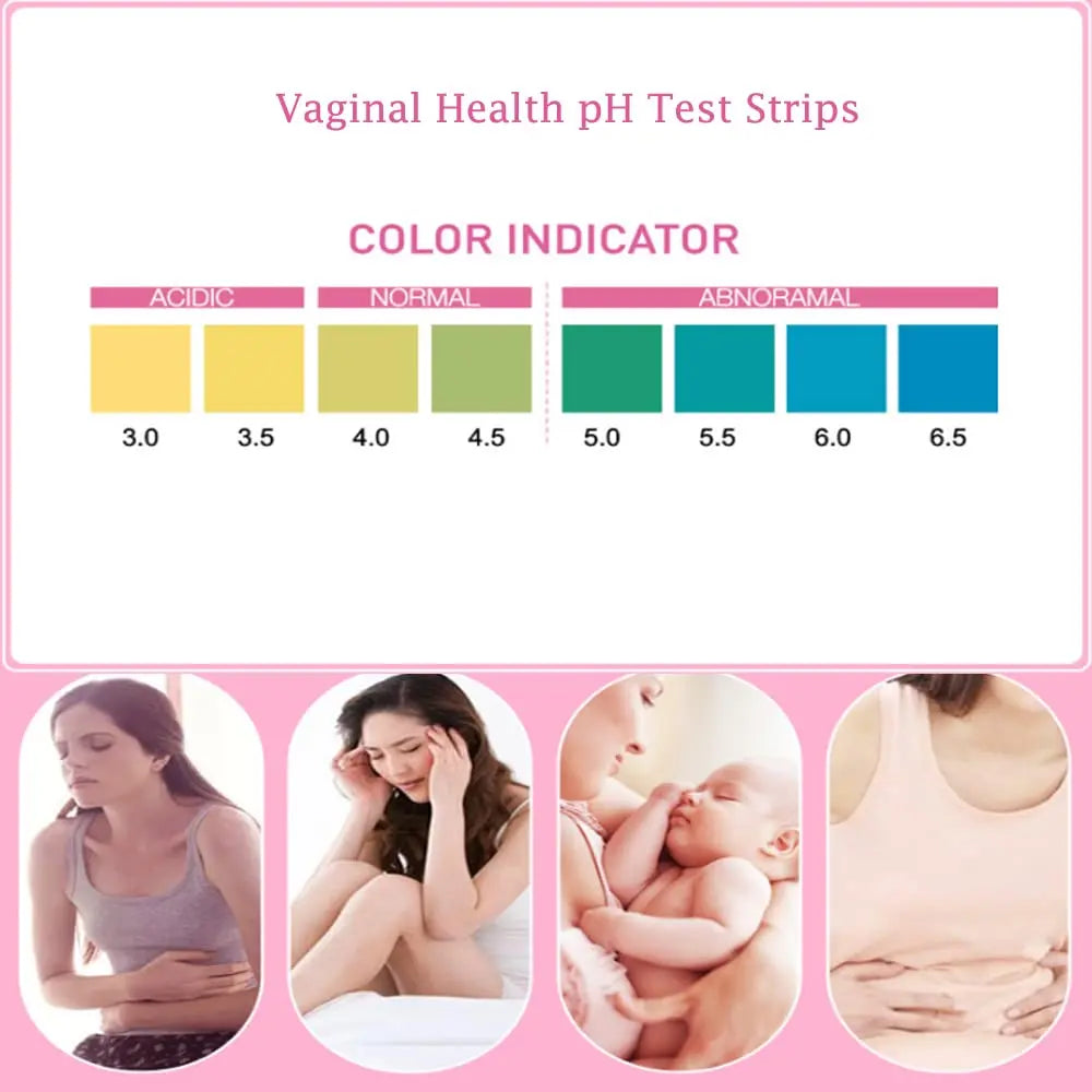 Colilove Vaginal Health PH Test Strips (50cnt) Feminine Vaginal PH Balance Test Strips Monitor Colilove Au supplements