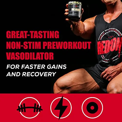 REDCON1 Big Noise Non-Stim Pre Workout Powder - Pump, Muscular Endurance + Focus REDCON1 Au supplements