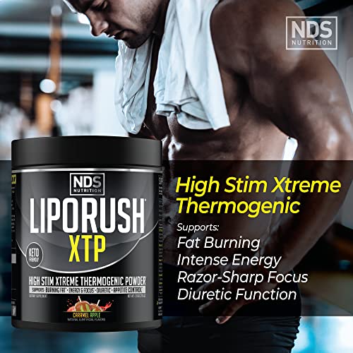 LIPORUSH NDS Nutrition XTP Thermogenic Fat Burner with L-Carnitine - Energy LIPORUSH Au supplements
