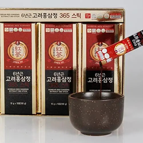 6 Years Red Ginseng 365 Stick Korea ginseng Au supplements