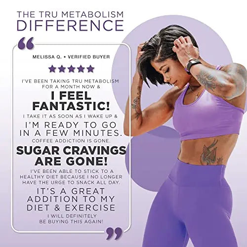 TRU Metabolism, Advanced Fat Loss, Fight Cravings, Boost Mood, No Jitters or Crash TRU Supplements Au supplements