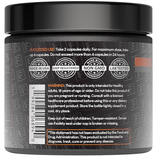 Formulation Factory Nootropic Brain Supplement - Boss Mode Focus & Memory Complex with Lion's Mane, Alpha GPC & Bacopa - Cognitive Support - 120 Capsules, 2 Month Supply Formulation Factory Au supplements
