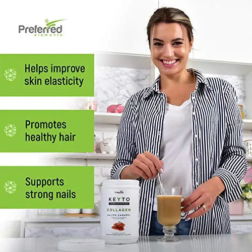 Keto Collagen Protein Powder with MCT Oil – Keto and Paleo Friendly Pure Grass Fed Preferred Elements Au supplements