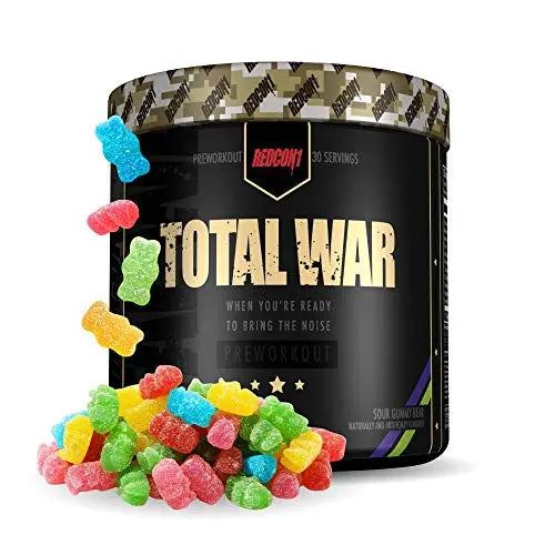 REDCON1 Total War Preworkout - Contains 320mg of Caffeine from Green Tea, Juniper REDCON1 Au supplements