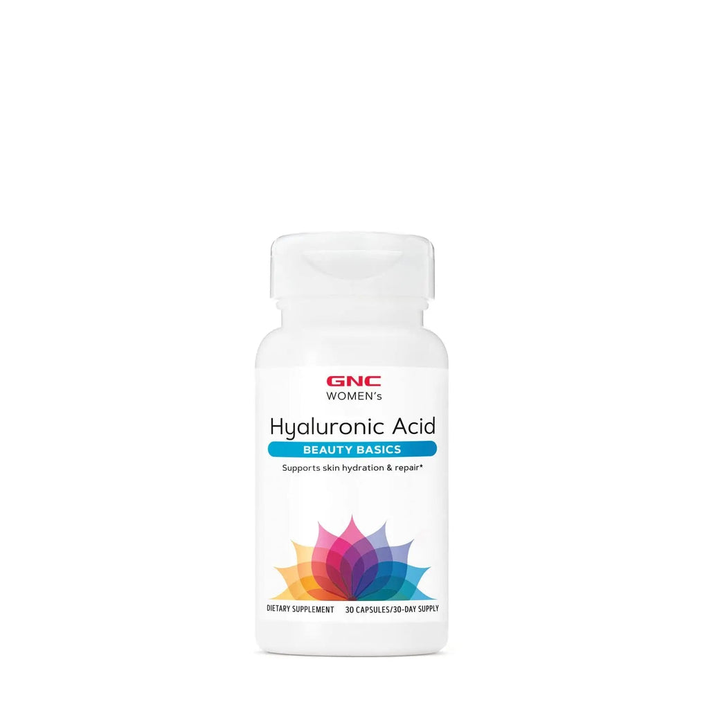 GNC Women's Hyaluronic Acid | Skin Hydrating Daily Supplement | Supports Moistureand GNC Au supplements
