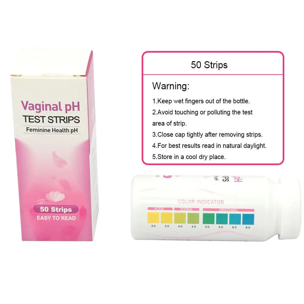 Colilove Vaginal Health PH Test Strips (50cnt) Feminine Vaginal PH Balance Test Strips Monitor Colilove Au supplements
