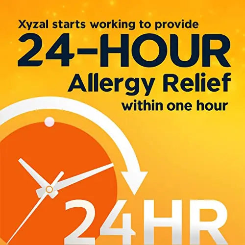 Xyzal Allergy Pills, 24-Hour Allergy Relief, 80-Count, Original Prescription Strength Xyzal Au supplements