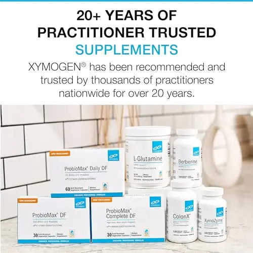 XYMOGEN OptiFiber Lean Fiber Supplement - 100% Natural and Soluble Propolmannan Fiber XYMOGEN Au supplements