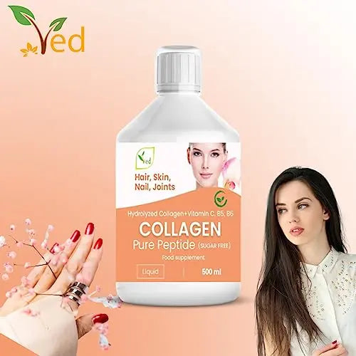 Liquid Collagen Peptides Supplement, Faster Absorption Dietary Hydrolyzed Drink Ved Au supplements