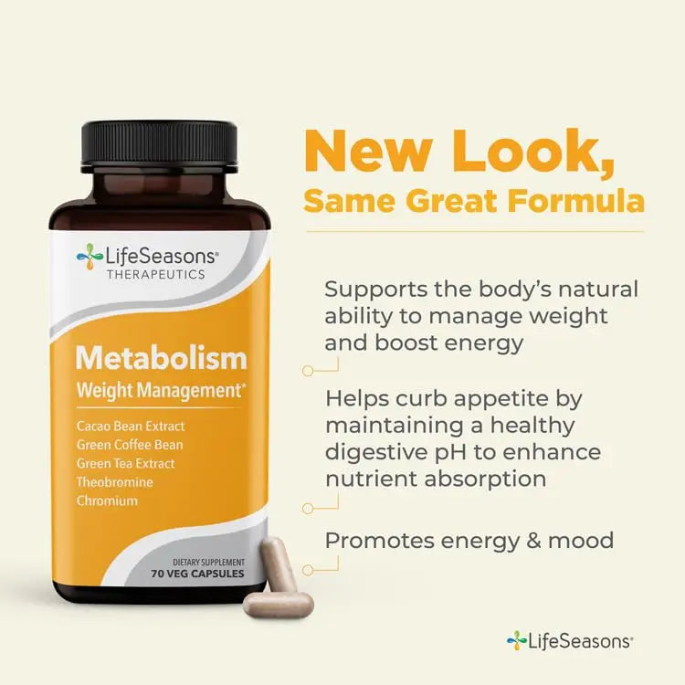 LifeSeasons - Metabolism - Weight Control Support & Energy Boosting Supplement LifeSeasons Au supplements