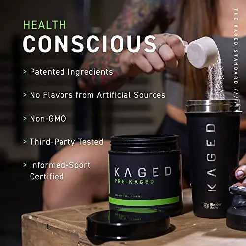 Kaged Original Pre Workout Powder | Krisp Apple | Pre-Kaged | Formulated with Creatine Kaged Au supplements