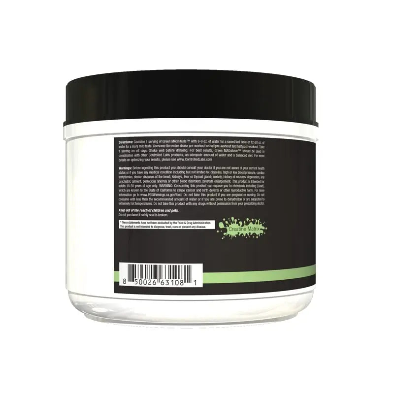 CONTROLLED LABS Green Magnitude Supplement, Synergistic Creatine Formula Powder CONTROLLED LABS Au supplements