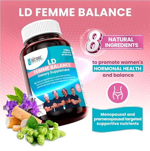Latin Doctors Femme Balance Supplement, Supports Hormone Balance, Menopausal & Premenopausal LATIN DOCTORS PHARMA Au supplements