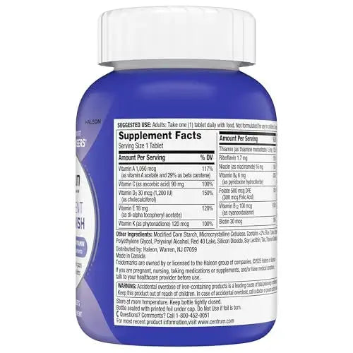 Centrum Nutrient Replenish GLP-1 Nutrition Support Multivitamin for Whole Body Health and Appearance - 180 Tablets, 6 Month Supply Centrum Au supplements