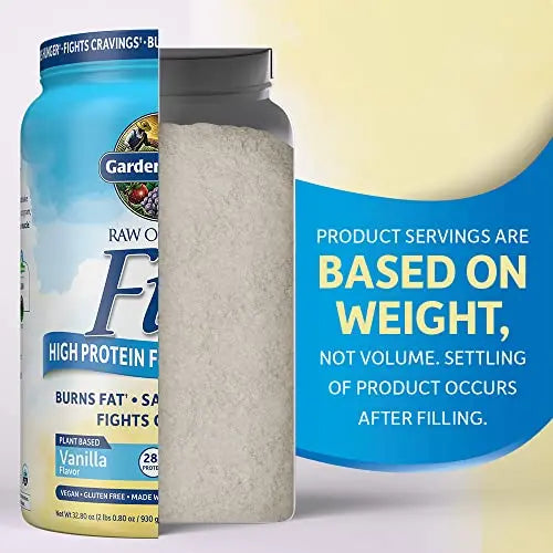 Garden of Life Raw Organic Fit Vegan Protein Powder Vanilla, 28g Plant Based Protein Garden of Life Au supplements