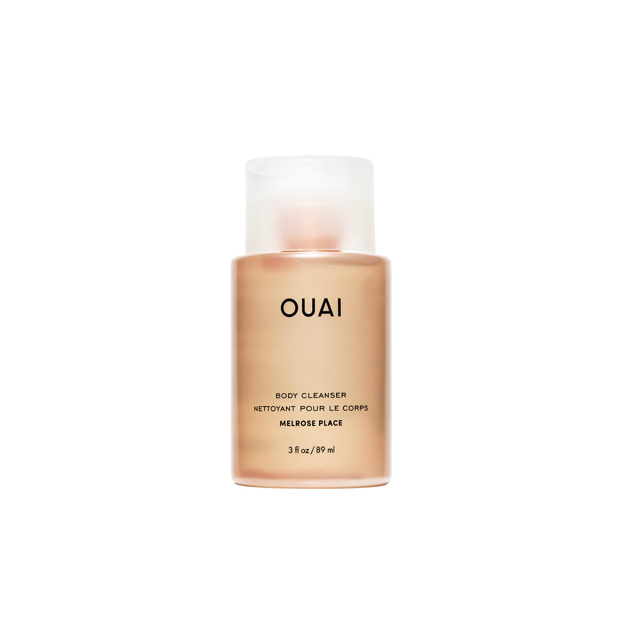 OUAI Body Cleanser Travel Size, Melrose Place - Foaming Body Wash with Jojoba Oil & Rosehip Oil to Hydrate, Balance & Soften Skin - Paraben, Phthalate, Sulfate Free Skin Care Products (3 Fl Oz) OUAI Au supplements