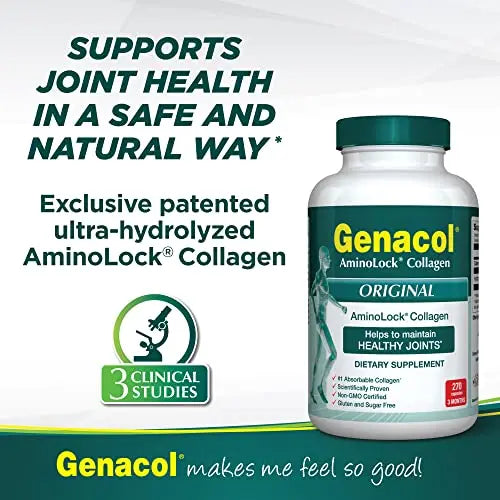 GENACOL Joint Supplement Collagen Pills for Joint Support - 270 Premium Collagen Genacol Au supplements