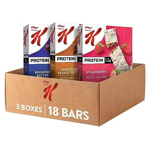 Kellogg's Special K Protein Meal Bars, Meal Replacement, Bulk Protein Snacks, Variety Pack Special K Au supplements