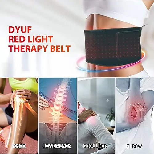 Red Light Therapy Infrared Light Therapy for Muscle Pain Relief and Inflammation Red Light Therapy Belt DYUF Au supplements