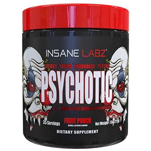 Insane Labz Psychotic, High Stimulant Pre Workout Powder, Extreme Lasting Energy Insane Labz Au supplements