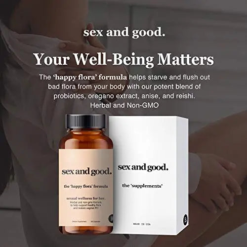 The Happy Flora Formula, Vaginal Health Supplements, Probiotics and Herbal Supplements Sex And Good Au supplements