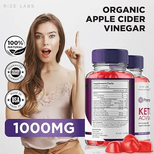 rize labs (3 Pack) Premier Keto ACV Gummies, Premier Keto Gummies for Advanced Weight rize labs Au supplements