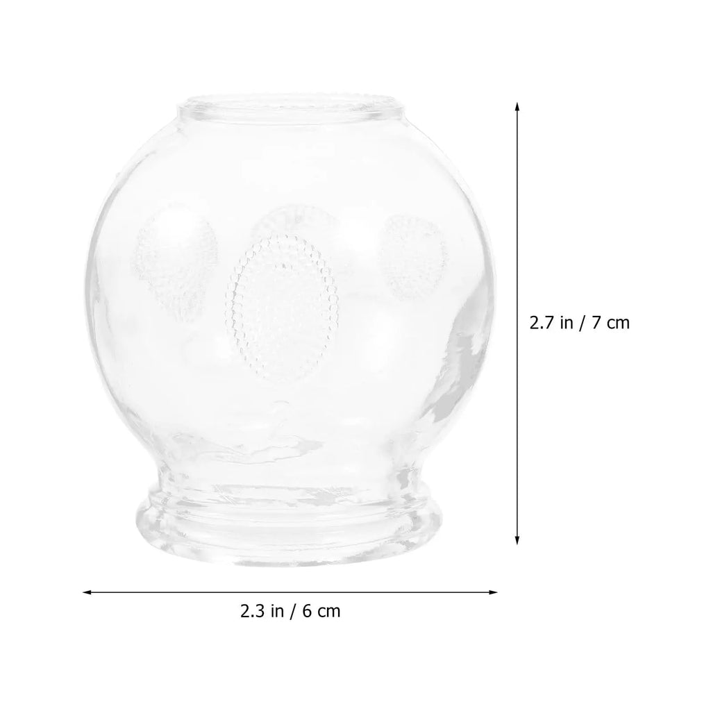 Healvian 8pcs Glass Fire Chinese Acupoint Cupping Glass Cupping Device Body Care Cupping Suction Healvian Au supplements