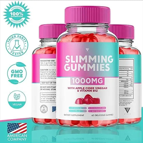 (3 Pack) Slimming Gummies It Works Slimming Gummies for Weight Loss with Apple Cider Fyvus Au supplements