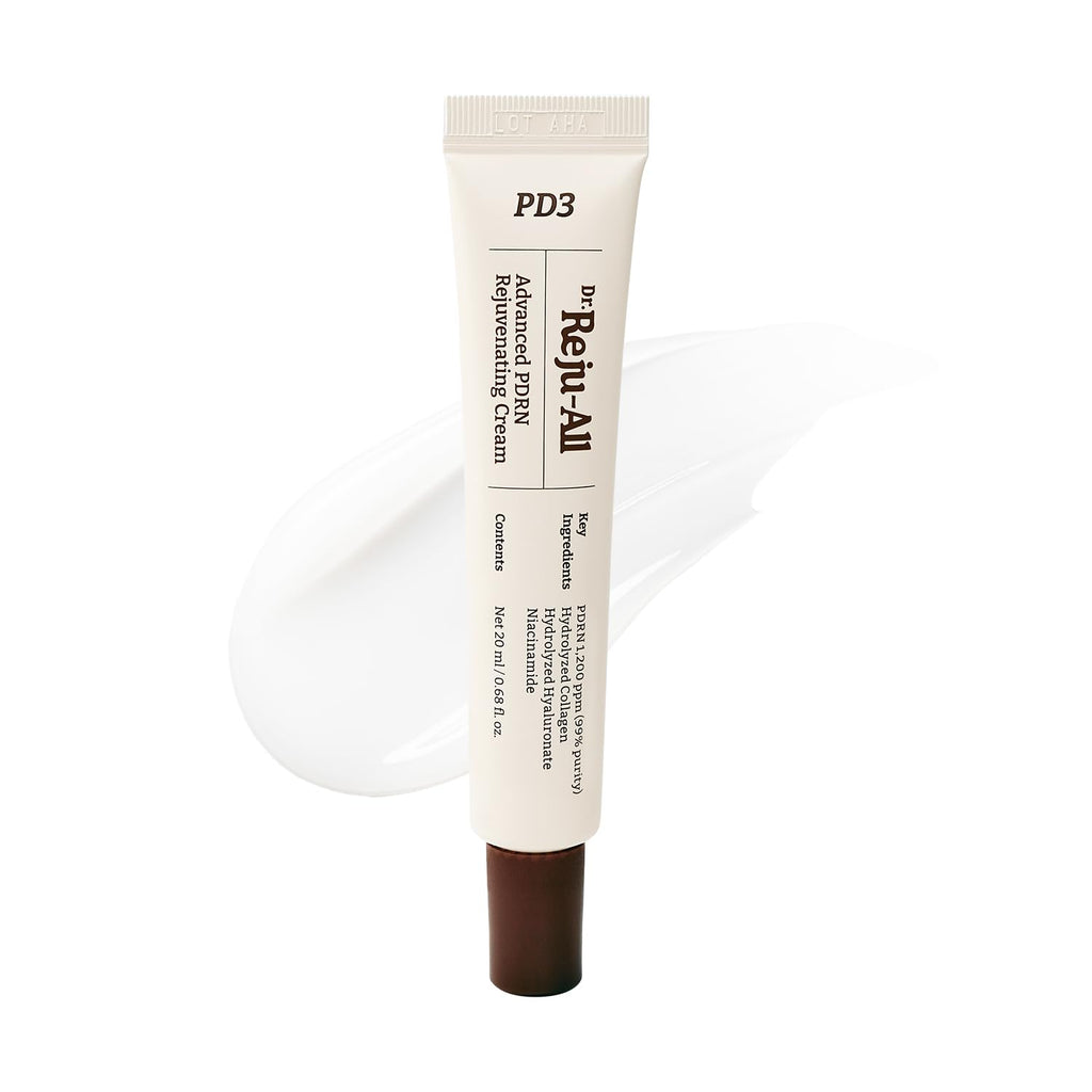 Dr. Reju-All PDRN Rejuvenating Cream – Rejuall PDRN Face Moisturizer – Optimal 1200ppm for Glass Skin & Plumping
