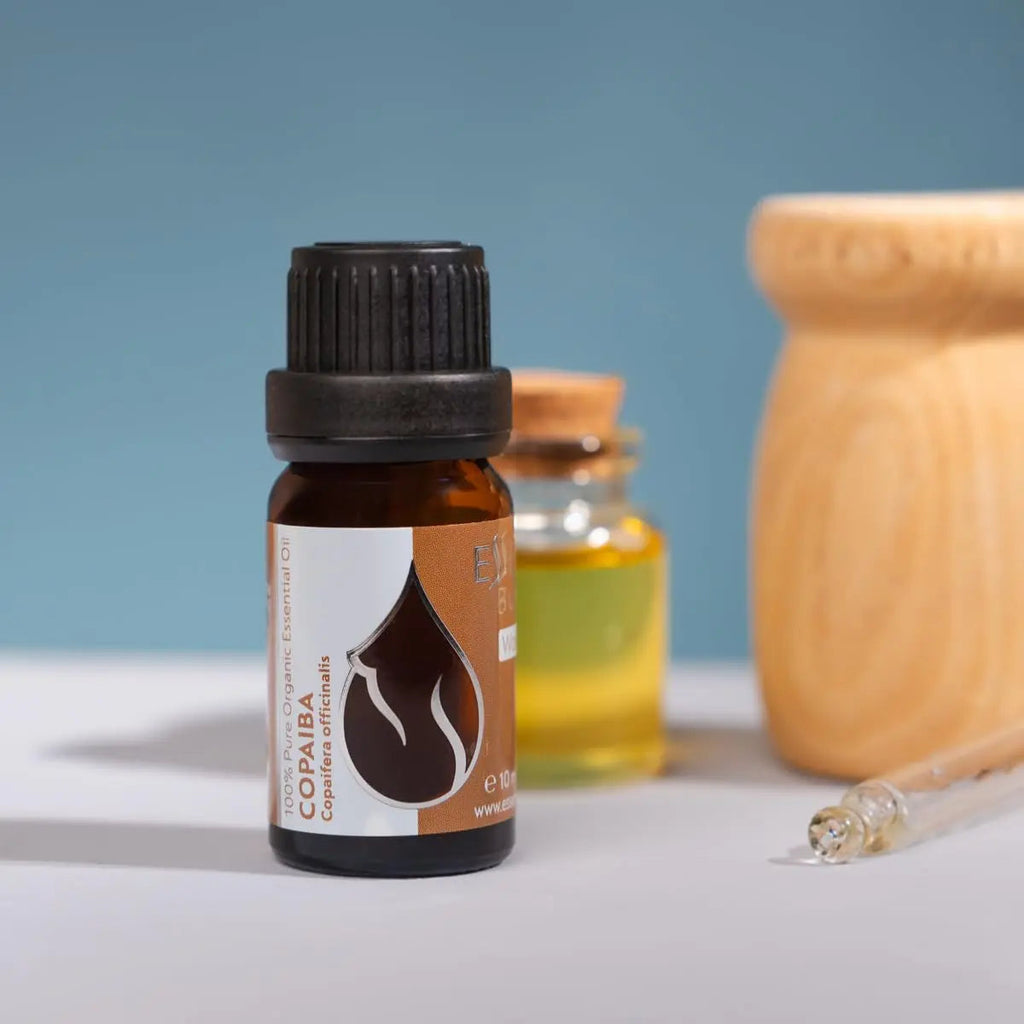 Essences Bulgaria Organic Copaiba Essential Oil 0.34 Fl Oz 10ml Copaifera officinalis - 100% Pure Natural Essences Bulgaria Au supplements