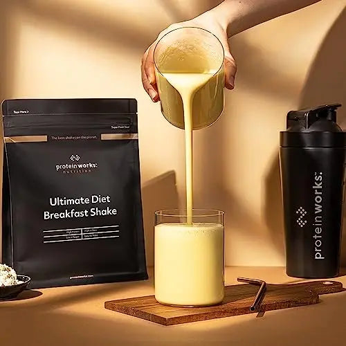 Protein Works - Ultimate Diet Breakfast Shake | Low Calorie Breakfast Shake | Low Sugar High Protein Breakfast Protein Works Au supplements
