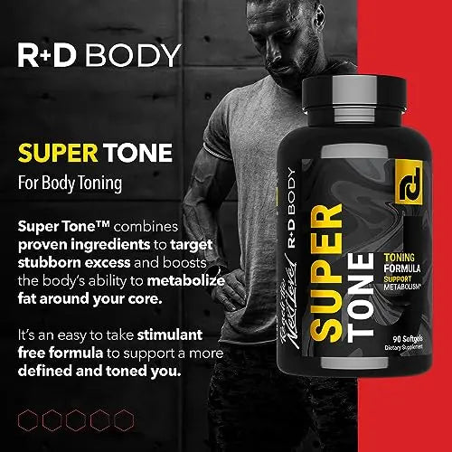 R+D Body Super Tone - Extreme CLA Supplement for Muscle Preservation, Enhanced Body R+D Body Au supplements