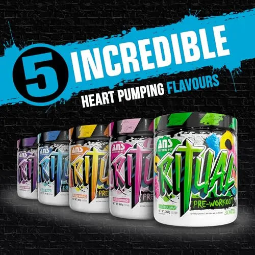 ANS Performance Ritual Pre Workout (30 Servings, 12.7 oz) - Complete Preworkout Formula ANS Performance Au supplements