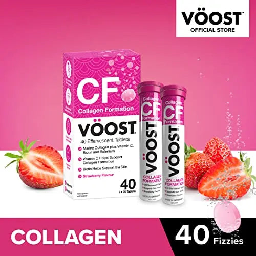 Vöost Collagen Formation Pack Of 40 Everscent Tablets Vöost Au supplements