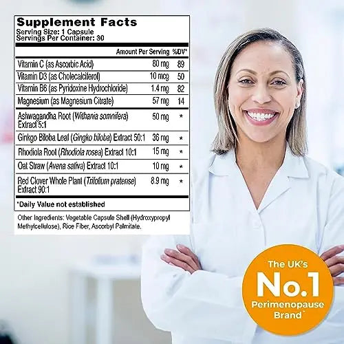 Health & Her Perimenopause Mind, Cognitive Function Support, Pre-Menopause Health and Her Au supplements