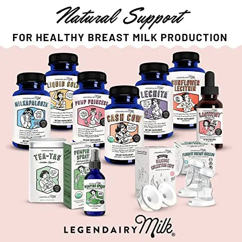 Legendairy Milk Cash Cow Lactation Supplement, Moringa, Alfalfa, and Goat's Rue Legendairy Milk Au supplements