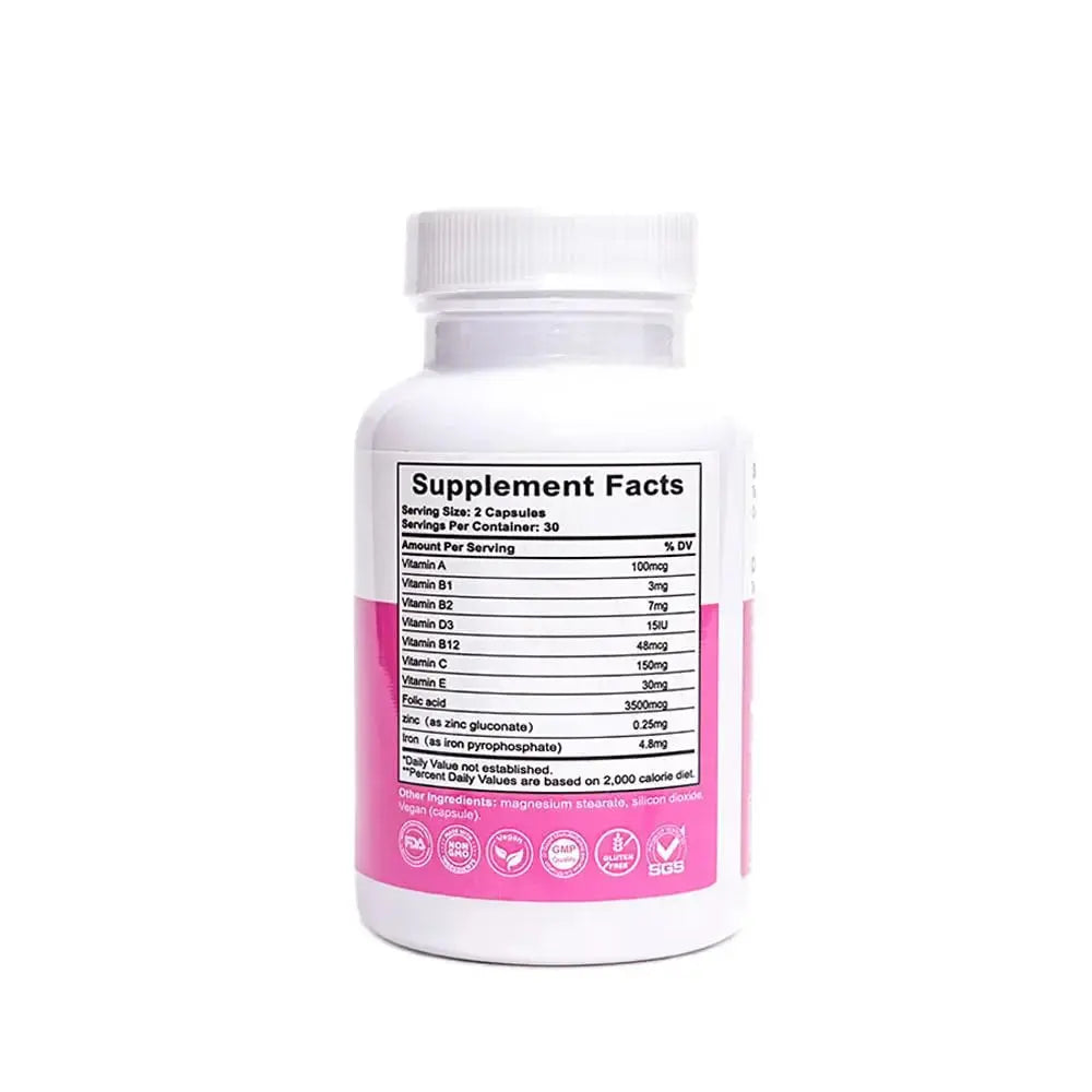 Yogivita Women’s Multivitamin – Wellness, Energy & Immune Support – Vegan, Gluten-Free, 60 Capsules Yogivita Au supplements