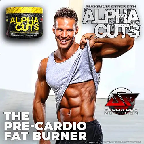 Alpha Pro Nutrition Alpha Cuts Fat Burner Thermogenic Men Women Pre Cardio Workout Alpha Pro Nutrition Au supplements