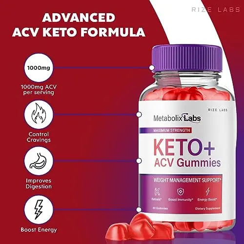 Metabolix Labs Keto ACV Gummies - Metabolix Labs Keto Plus ACV Gummies MetabolixLabs rize labs Au supplements