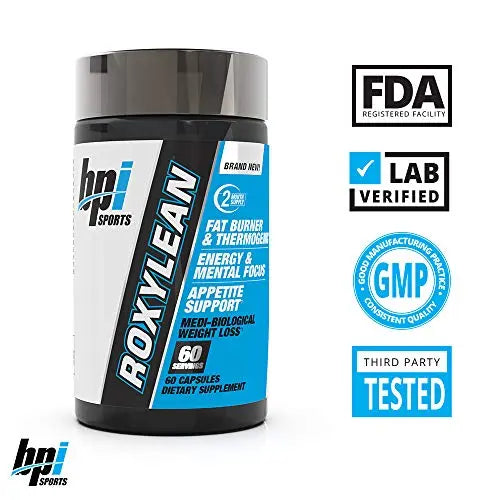 BPI Sports -Roxylean Extreme Fat Burner & Weight Loss Supplement, 60Count BPI Sports Au supplements
