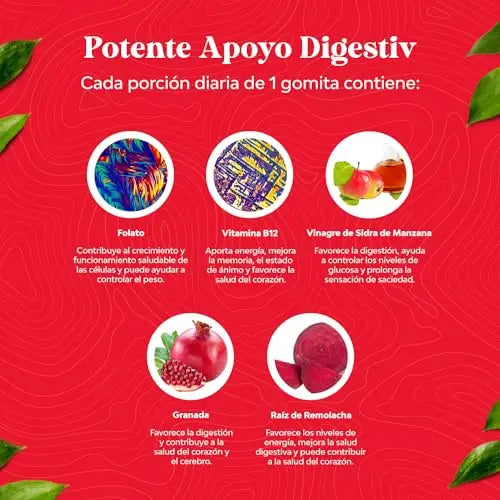 Gomitas ACV de Vinagre de Sidra de Manzana – Suplemento de Energético Natural con la Natures Craft Au supplements
