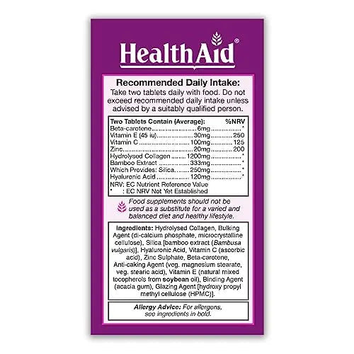 HealthAid Collagen Complex Tablets, 60 HealthAid Au supplements