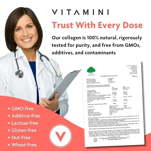 Premium Advanced Collagen Capsules for Menopause and Perimenopause – Collagen V Vitamini Au supplements