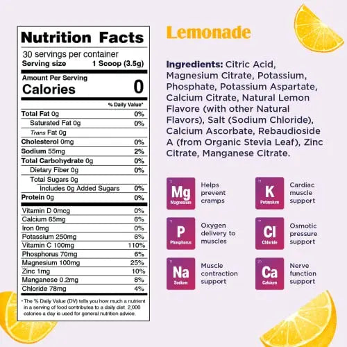 Ultima Replenisher Electrolyte Hydration Drink Mix, Lemonade, 30 Serving Tub Ultima Replenisher Au supplements